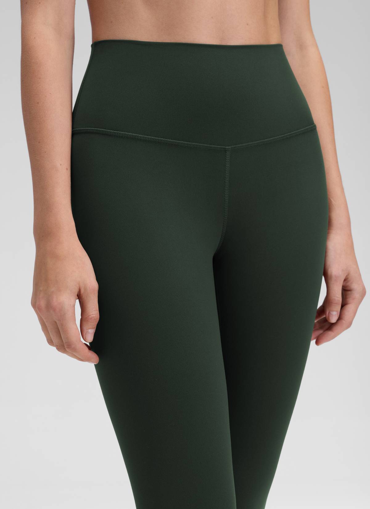 CRZ YOGA Women's Yoga Lounge High Rise Butterluxe Yoga Leggings 19'' Legend Green