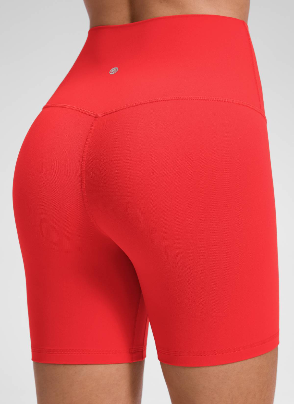 CRZ YOGA Women's Butterluxe Yoga High Rise No Front Seam Short 6