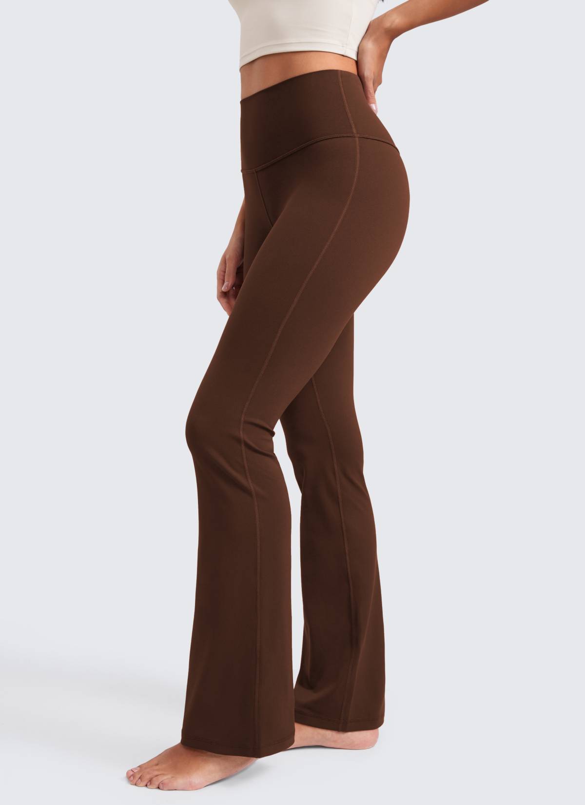 CRZ YOGA Women's Butterluxe High Waist Flare Leg Bootcut Leggings 32