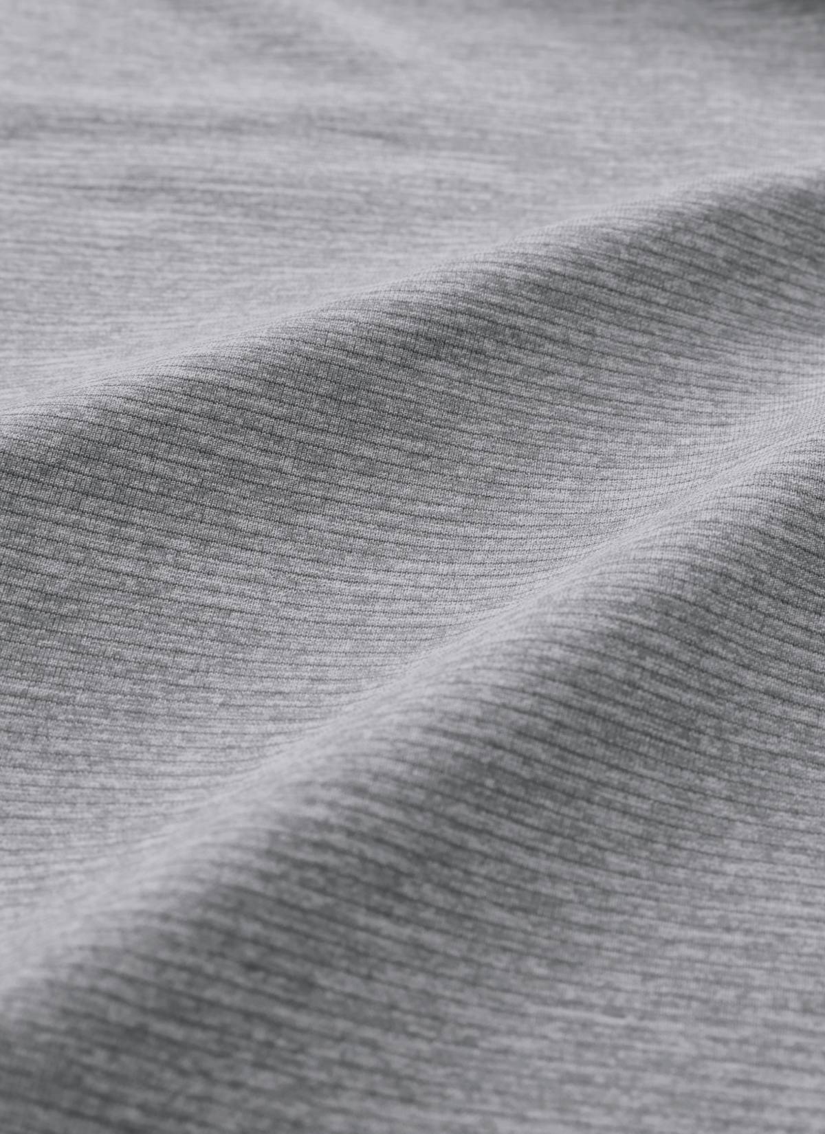 CRZ YOGA Women's Running Classic Fit Shirts Seamless Short Sleeves Slate Grey Marl